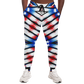 Men's American Flag Pattern All-Over Print Athletic Jogger