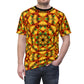 Men's Vibrant Geometric Unisex Cut & Sew Tee