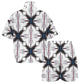 Women's Kaleidoscope Geo Pattern All-Over Print Windbreaker Short Set