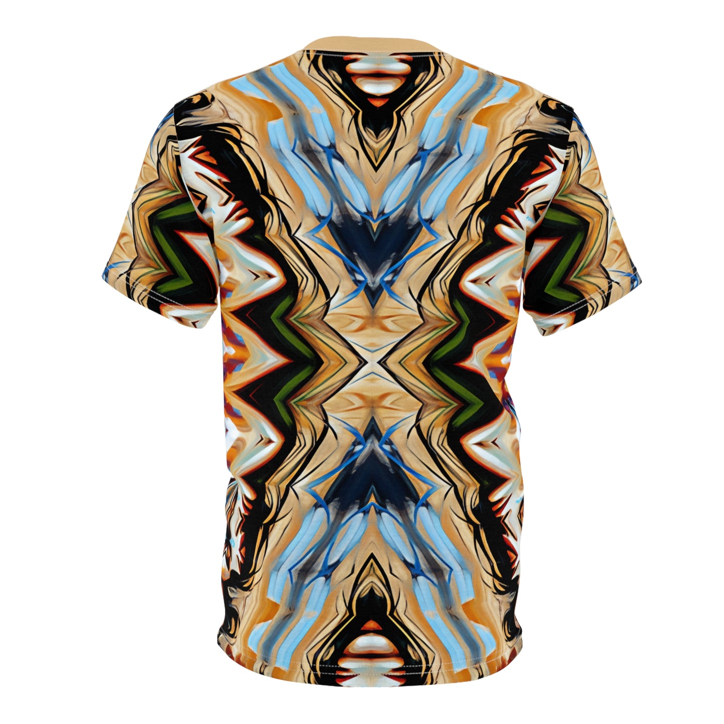 Men's Abstract Tribal Kaleidoscope All-Over Print Unisex Cut & Sew Tee