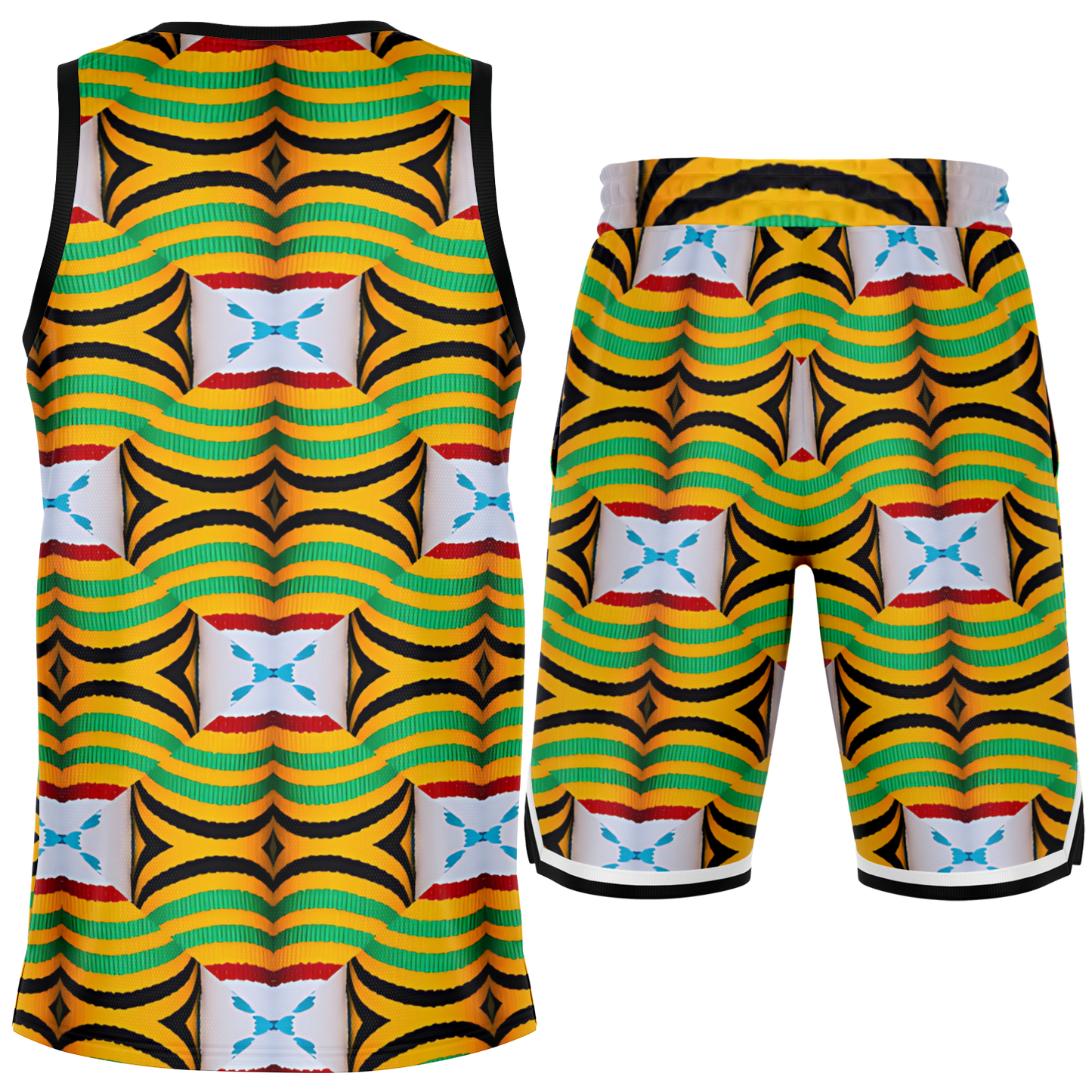 Men's Basketball Set Rib