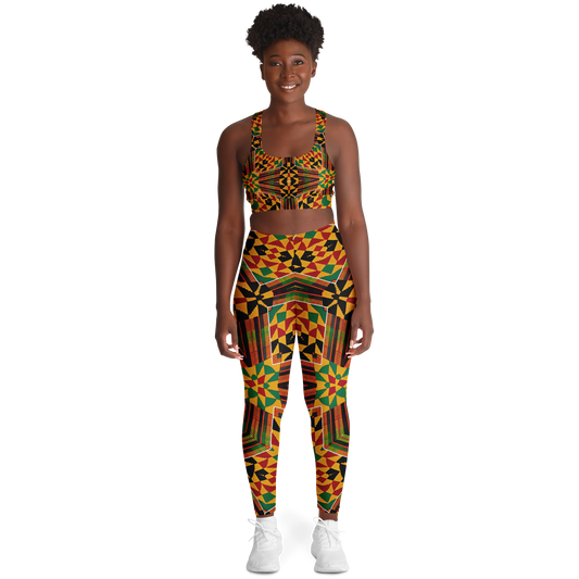 Women's Padded Sports Bra & Leggings