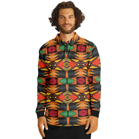 Men’s Long Sleeve Polo Shirt