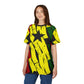 Women's Ghana Flag Pattern All-Over Print Cut & Sew Tee