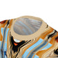 Women's Abstract Tribal Kaleidoscope All-Over Print Unisex Cut & Sew Tee