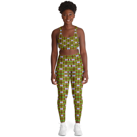 Women's Padded Sports Bra & Leggings