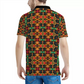 Men's Custom  Black Classic Polo Shirt Tees