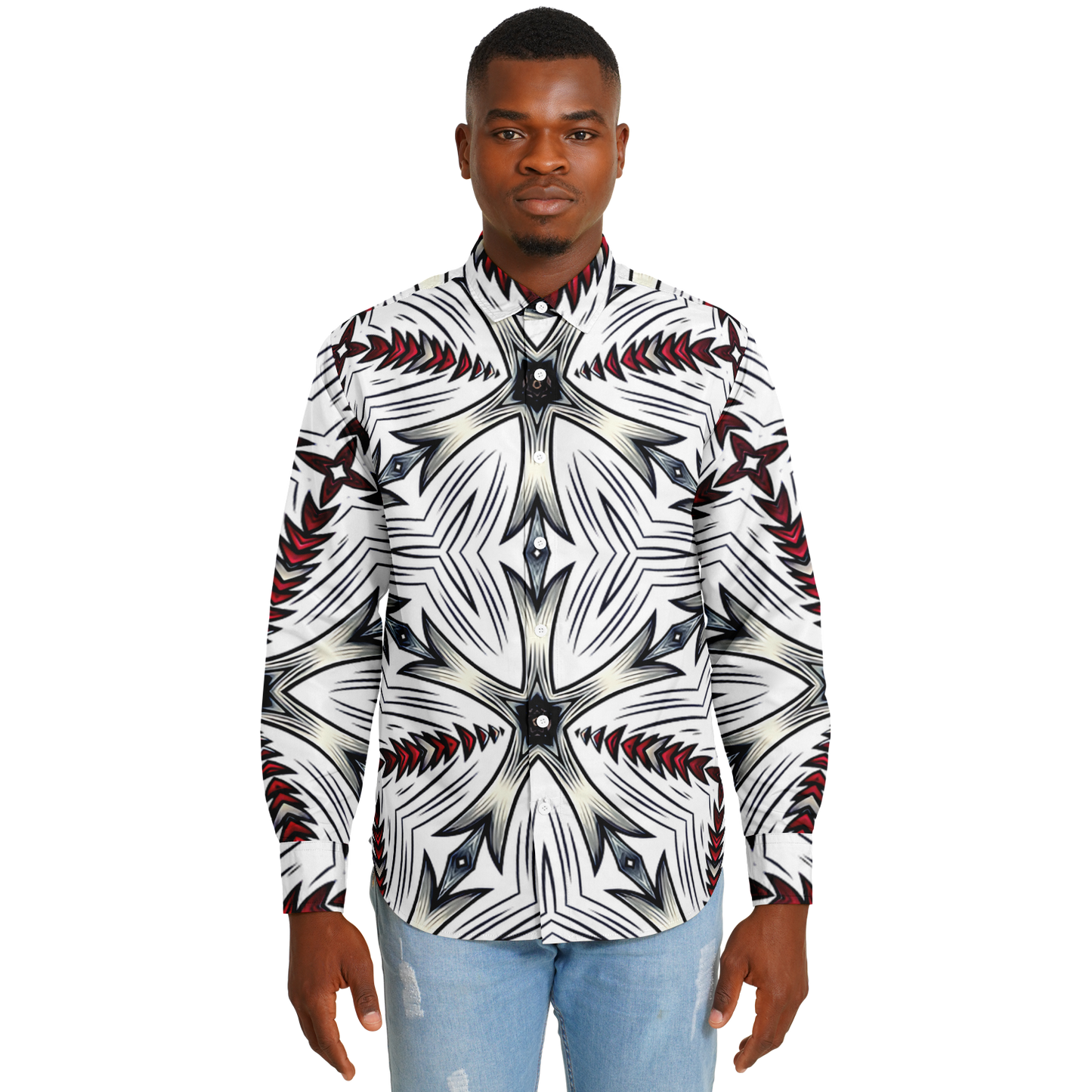 Men's Long Sleeve Button Down Shirt