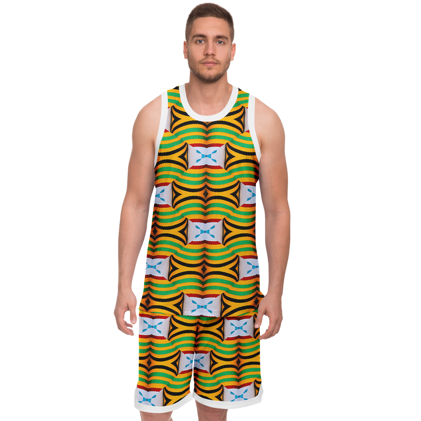 Men's Basketball Set Rib