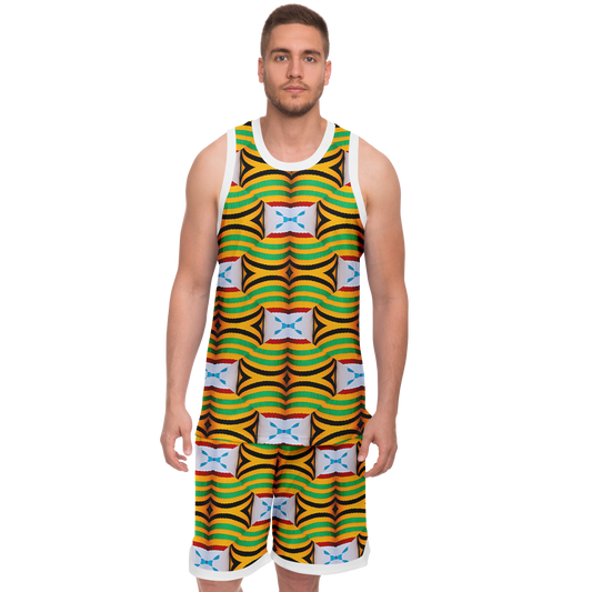 Men's Basketball Set Rib