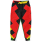 Men's Ghana Flag & Black Star Pattern All-Over Print Athletic Jogger