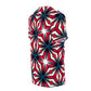 Men's Red, White & Blue Geometric Star Pattern All-Over Print Unisex Cut & Sew Tee