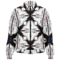 Women's Abstract Symmetry Pattern Polyester Track Jacket