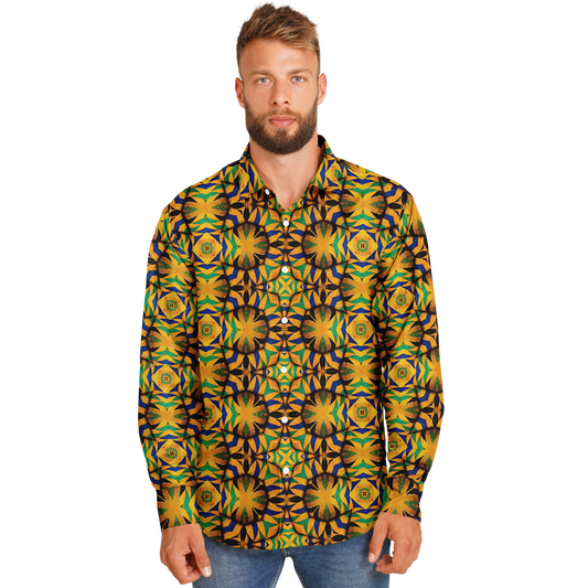 Men's Long Sleeve Button Down Shirt