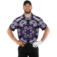 Men's Kaleidoscope Purple Polo Shirt