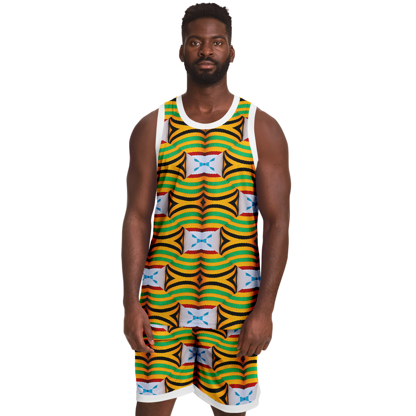 Men's Basketball Set Rib