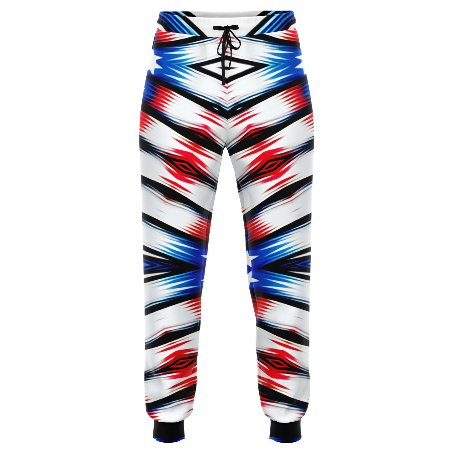 Men's American Flag Pattern All-Over Print Athletic Jogger