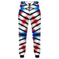 Men's American Flag Pattern All-Over Print Athletic Jogger