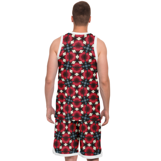 Men Basketball Set Rib
