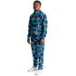 Men's Blue Kaleidoscope Track Jacket and Pants