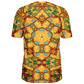 Men's Golden Kaleidoscope Design Soccer Jersey