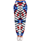 Women's American Flag Pattern All-Over Print Athletic Jogger