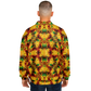 Men's Vibrant African Kente Geometric Pattern All Over Print Baseball Jacket