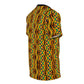 Men's African Kente Geometric Pattern All-Over Print Tee
