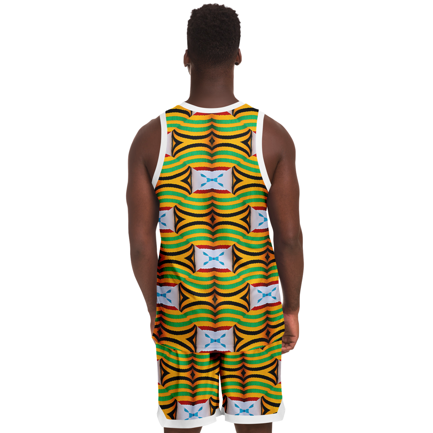 Men's Basketball Set Rib