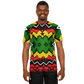 Men's Ghana Flag & Black Star Pattern All-Over Print Soccer Jersey