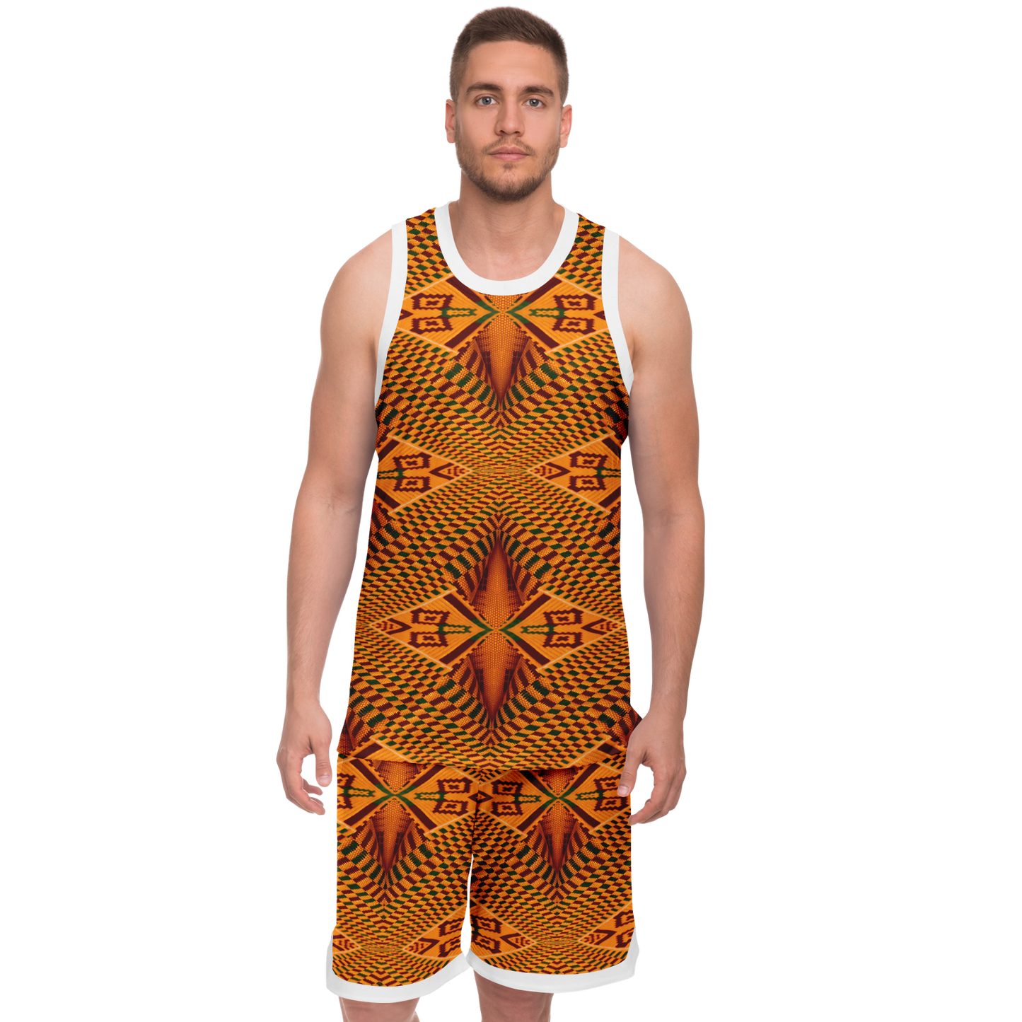 Men's Basketball Set Rib