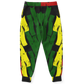 Women's Ghana Flag & Black Star Pattern All-Over Print Athletic Jogger