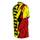 Men's Ghana Flag Pattern All-Over Print Cut & Sew Tee