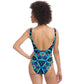 Women's Blue Kaleidoscope One-Piece Swimsuit