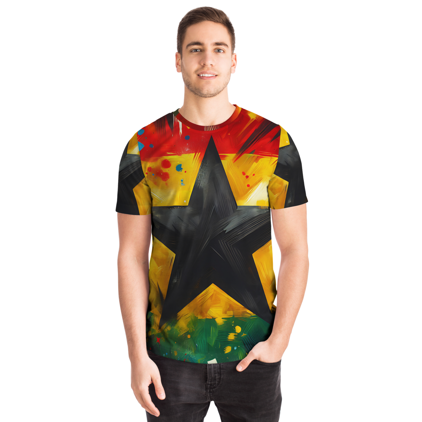Men's Premium polyester T-shirt