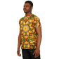 Men's Golden Kaleidoscope Design Soccer Jersey