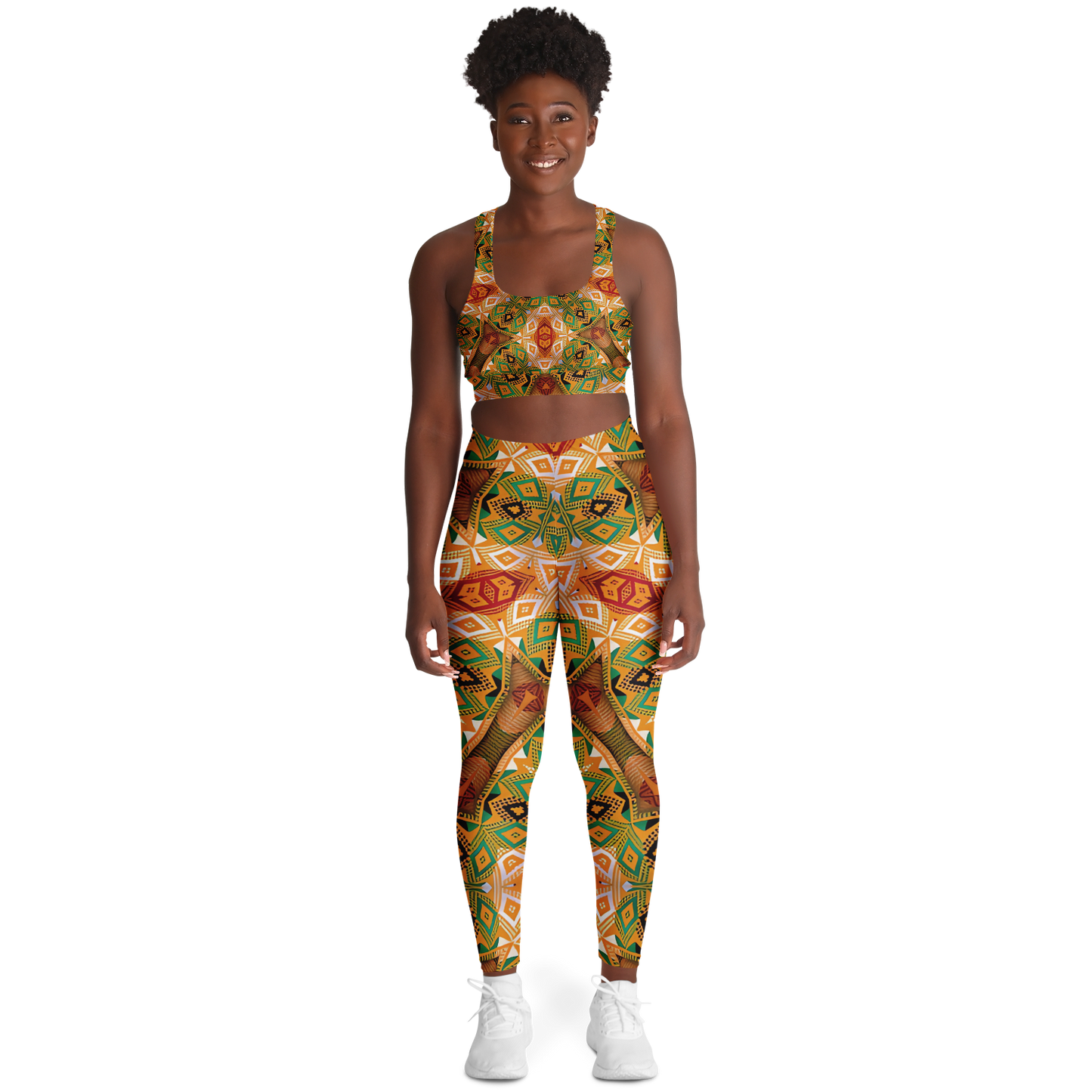 Women's Padded Sports Bra & Leggings