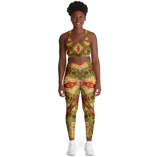 Women's Padded Sports Bra & Leggings