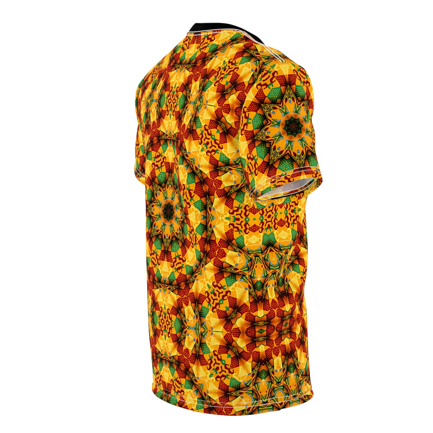 Women's Vibrant Geometric Unisex Cut & Sew Tee