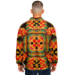 Men's Vibrant African Kente-Inspired Pattern All-Over Print Baseball Jacket