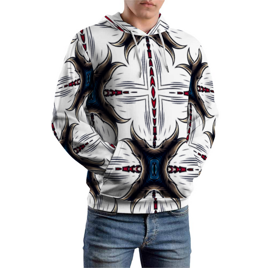 Men's Custom Unisex All Over Print Hoodies with Pockets.