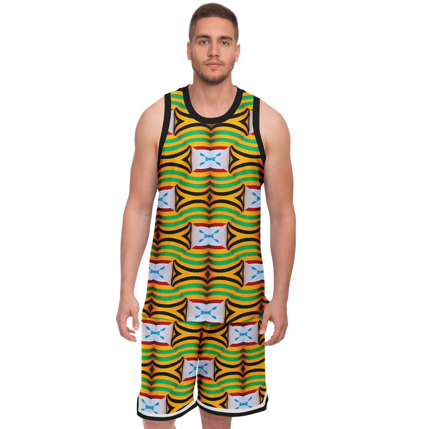 Men's Basketball Set Rib