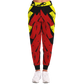 Women's Ghana Flag & Black Star Pattern All-Over Print Athletic Jogger