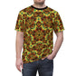 Men's Vibrant Geometric Unisex Cut & Sew Tee