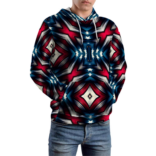 Men's Custom Unisex All Over Print Hoodie with Pockets