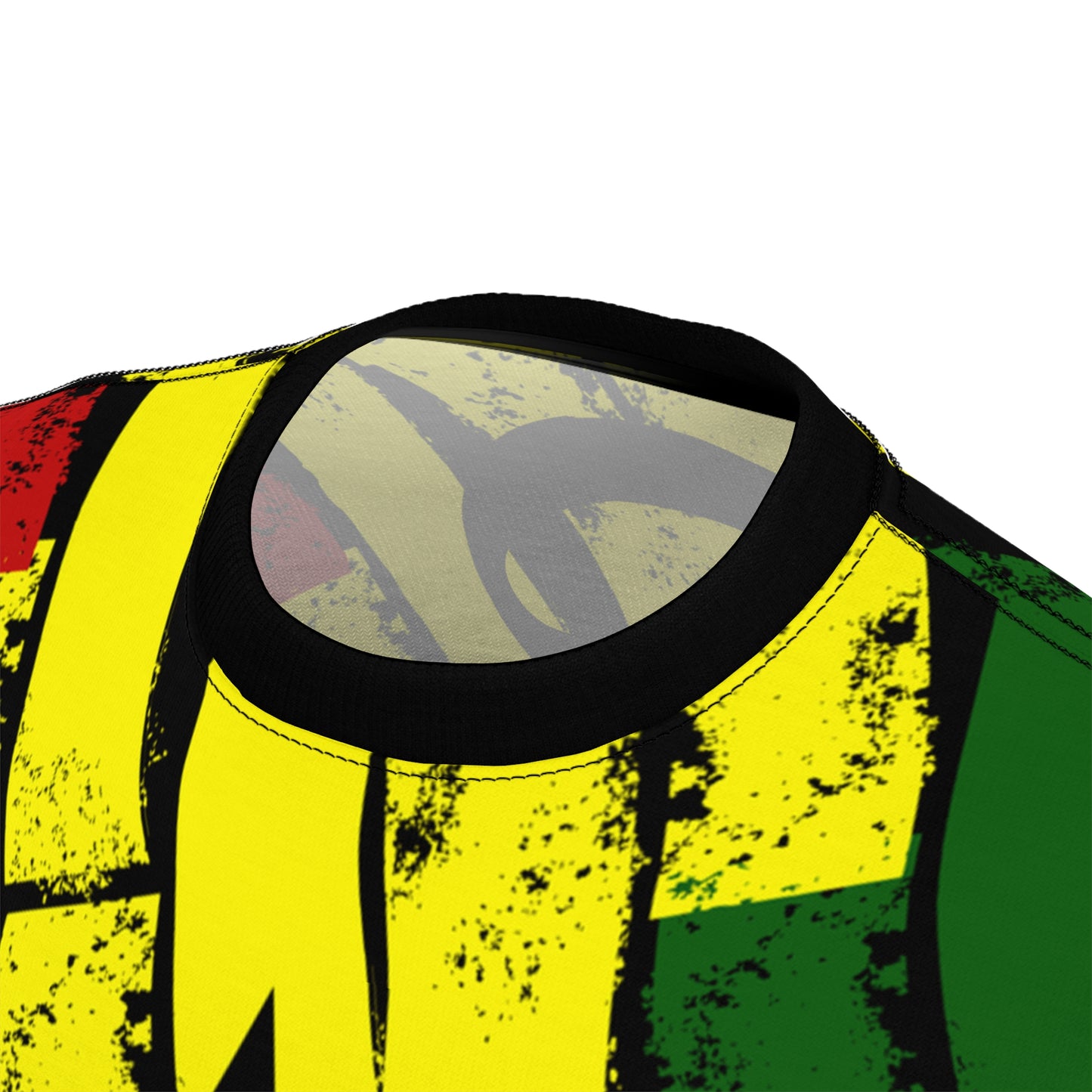Women's Ghana Flag Pattern All-Over Print Cut & Sew Tee