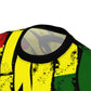 Women's Ghana Flag Pattern All-Over Print Cut & Sew Tee