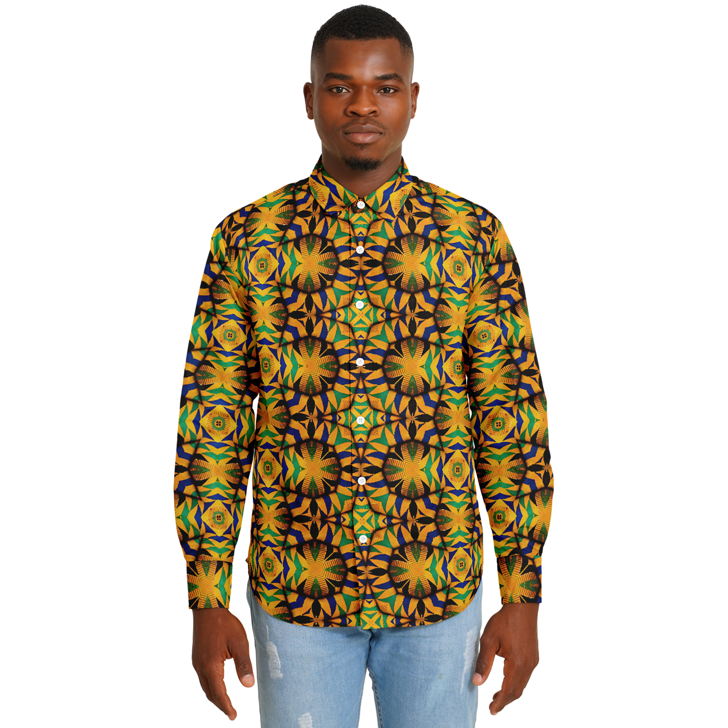 Men's Long Sleeve Button Down Shirt