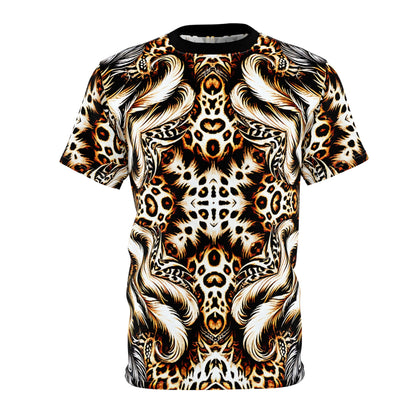Men's Leopard Baroque Pattern All-Over Print Unisex Cut & Sew Tee