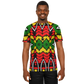 Men's Ghana Flag & Black Star Pattern All-Over Print Soccer Jersey